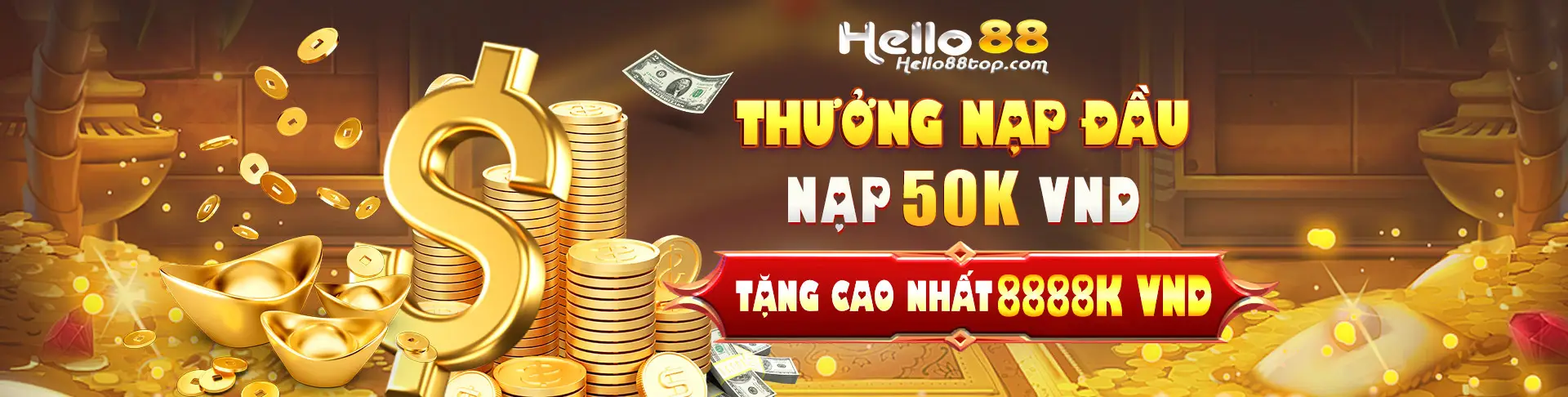 Hello88 thưởng nạp đầu